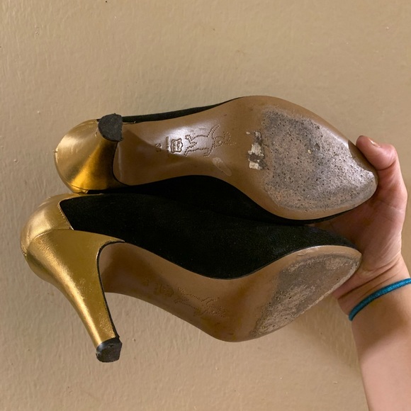 Marni Suede and Leather Heels - Picture 3 of 5